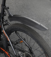 自転車用泥よけ フェンダー 前後セット フロント リア 無地 黒 泥はね防止 飛び散り防止 取り付け簡単 汎用 サイクル用 マウンテンバイク ロードバイク クロスバイク 自転車用グッズ