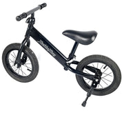 サイドスタンド キックスタンド 自転車 子供 幼児 1本 片側 ストップ ストッパー メンテナンス 後付け ブラック 黒 シンプル