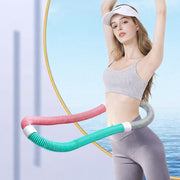 ソフトフラフープ 大人用 フィットネス器具 エクササイズ トレーニング ダイエット ソフトスプリング 静音 ウエスト 背中 胸 脚 リング カロリー消費 腹筋