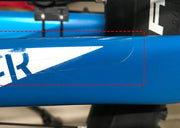 自転車用 保護フィルム 保護ステッカー 保護シール フレームプロテクター 汚れ防止 傷防止 表面保護 自転車 フレーム 保護 ロードバイク マウンテンバイク