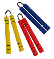 ヌンチャク 練習用 スポンジ ソフト 柔らかい 軽量 トレーニング フィットネス 武具 武術 拳法 武道 功夫 カンフー 空手