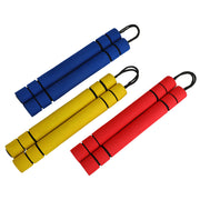 ヌンチャク 練習用 スポンジ ソフト 柔らかい 軽量 トレーニング フィットネス 武具 武術 拳法 武道 功夫 カンフー 空手