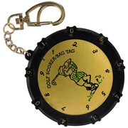 ゴルフスコアカウンター 18ホール ゴルフ用品 ラウンドアクセサリー 数字 カウンター スコアキーパー キーホルダー コンパクト
