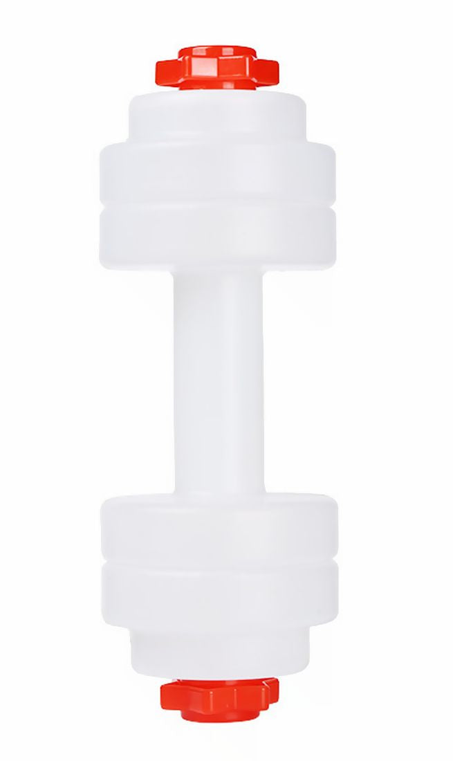 ウォーターダンベル ダンベル 830ml トレーニング 筋トレ エクササイズ 運動不足解消 水量調節可能 男性 初心者 家トレ
