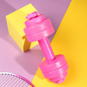 ウォーターダンベル ダンベル 830ml トレーニング 筋トレ エクササイズ 運動不足解消 水量調節可能 男性 初心者 家トレ