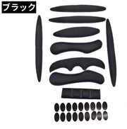 ヘルメット用インナーパッド 27点セット ヘルメットパッド ヘルメットクッション ヘルメットスポンジ シンプル バイク 自転車 ヘルメット パッド クッション サイクリング