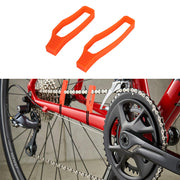 自転車チェーンガード チェーンプロテクター マウンテンバイク チェーンローテクター ゴムチェーンガイド 自転車部品 保護ガード 傷防止 プロテクト サイクリングアクセサリー