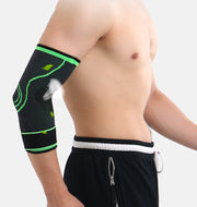 肘サポーター ひじ用 スポーツケア用品 男女兼用 メンズ レディース 肘ベルト 調節可能 面ファスナー マジック バンド テニス肘 ベルト付き