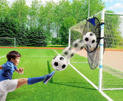 ターゲットネット サッカーゴール サッカー用品 シュート練習 ターゲット練習 スポーツ 運動 ゴールネット シュートネット 練習 スキルアップ トレーニング 方向 狙う 部活 学生 便利グッズ スポーツ用品 スポーツグッズ 黄 黒