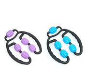 ストレッチローラー トレーニングローラー ヨガローラー 筋膜リリース エクササイズ トレーニンググッズ ダイエット器具 凹凸 グリップ 筋トレ ボディケア リラックス 足裏 背中 太もも 腰 首 肩 おしゃれ かわいい おうちトレーニング 自宅 セルフケア