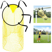 ターゲットネット サッカーゴール サッカー用品 スポーツ 運動 ゴールネット シュートネット トレーニング シュート キック 方向 スキルアップ 練習 フットサル コーナー 便利 シンプル 部活 サークル 小学生 中学生 高校生