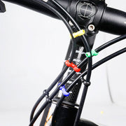 自転車用ケーブルクリップ 10個セット ブレーキケーブルクリップ ケーブルホルダー 自転車アクセサリー パーツ 固定 回転 整理 ブレーキケーブル シフトケーブル スッキリ マウンテンバイク ロードバイク サイクリング