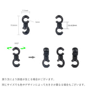 自転車用ケーブルクリップ 10個セット ブレーキケーブルクリップ ケーブルホルダー 自転車アクセサリー パーツ 固定 回転 整理 ブレーキケーブル シフトケーブル スッキリ マウンテンバイク ロードバイク サイクリング