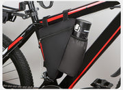 フレームバッグ ドリンクホルダー 自転車バッグ 三角バッグ 自転車ポーチ 車体装着バッグ 自転車 マウンテンバイク サイクリング ペットボトル 水筒 ドリンク 車体装着 三角 トライアングル型 面ファスナー マジック テープ ファスナー ジッパー 便利 小物収納 シンプル