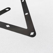 マルチラックシート ビリヤード用品 トライアングル 三角 8ボール 9ボール 10ボール 簡単 便利 時短 組みやすい ブラック