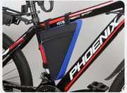 フレームバッグ 自転車バッグ 三角バッグ 自転車ポーチ 車体装着バッグ 自転車 マウンテンバイク サイクリング 車体装着 三角 トライアングル型 面ファスナー ファスナー ジッパー 便利 小物収納 シンプル