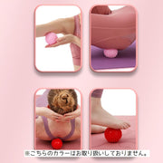 ストレッチボール ヨガボール 筋膜ケア 指圧の代用 ツボ押し ボール トゲトゲ ストレッチ 全身 ヨガ リラックス 持ち運び