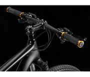 自転車 ハンドルカバー ハンドルグリップ 1ペア 左右セットエンドキャップ付き ロックオン ストレート クロスバイク マウンテンバイク 左右セット アレンジ シンプル