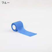 スポーツ用サポートテープ スポーツテープ 伸縮テープ 自着性 3個セット サポートテープ テーピング バンテージ ハンディカット 手首 指 関節 固定 スポーツ 運動 カラフル かわいい カラバリ豊富 スポーツケア用品