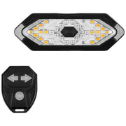 テールライト 自転車 テールランプ 方向指示器 サイクルライト USB 充電式 リモコン ウインカー LED 防水 自転車アクセサリー 夜間 光る ベルト付き リチウム サイクリング 登山 アウトドア ランニング ジョギング シンプル 取り付け簡単