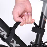 キャリーベルト 自転車フレームキャリー 持ち運び用 自転車 ハンドストラップ 持ち手 ハンドグリップ サイクリング バイク ナイロン 手提げ クロスバイク ロードバイク