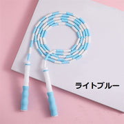 縄跳び なわとび とび縄 ビーズロープ ソフトビーズ キッズ 子供用 大人用 男の子 女の子 トレーニング用品 スポーツ おしゃれ かわいい フィットネス 運動