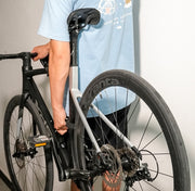 キャリーベルト 自転車フレームキャリー 持ち運び用 自転車用品 ハンドストラップ 持ち手 ハンドグリップ マジック テープ アウトドア サイクリング バイク 手提げ クロスバイク ロードバイク 自転車競技 シンプル 黒