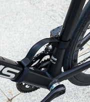 キャリーベルト 自転車フレームキャリー 持ち運び用 自転車用品 ハンドストラップ 持ち手 ハンドグリップ マジック テープ アウトドア サイクリング バイク 手提げ クロスバイク ロードバイク 自転車競技 シンプル 黒