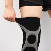 膝サポーター 単品 ひざ用サポーター ニーサポーター 片膝用 男女兼用 シリコンパッド リング スポーツ 運動 膝保護 負担軽減 ニーパッド ヨガ エクササイズ 登山 シンプル