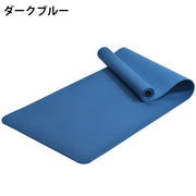 ヨガマット エクササイズマット ピラティス ストレッチ トレーニング 183cm クッション 持ち歩き シンプル ジム 自宅 フィットネス 運動 スポーツ用品