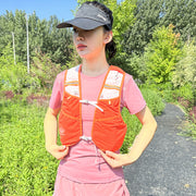 ランニングバッグ ランニングポーチ ランニングベスト ボディバッグ ベストタイプ ベスト レディース メンズ 男女兼用 シンプル 水分補給