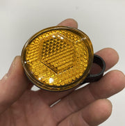 自転車用リフレクター 自転車用反射板 同色5個セット ハンドル バックフォーク バックホーク フロント 安全対策 セーフティグッズ 自転車用アクセサリー 後付け 夜間 セーフティーグッズ シンプル