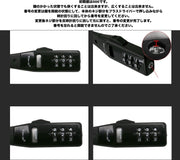 ダイヤルロック ケーブルロック 長さ調節可能 バイク 自転車 ヘルメット リュック バックパック ロック 盗難防止 多用途 防犯対策 ダイヤル式