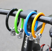 ワイヤーロック 鍵式 キータイプ 自転車用品 ケーブルロック カギ 盗難防止 施錠 防犯 駐輪クロスバイク マウンテンバイク ロードバイク サイクリング セキュリティー
