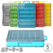 ルアーケース フライケース タックルボックス ツールボックス 釣り用品 道具箱 釣り具入れ ルアー入れ 仕切り 収納 フィッシング 釣具 ボックス BOX