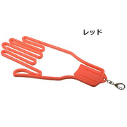 グローブホルダー 片手用 単品 グローブハンガー 手袋クリップ カラビナ付き 型崩れ防止 紛失防止 ゴルフ アウトドア