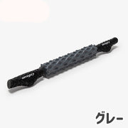 スティックローラー 筋膜ローラー コロコロ 手動 突起付き 全身 セルフケア ストレッチ ヨガ フィットネス 肩 首 背中 腰 太もも ふくらはぎ リフレッシュ
