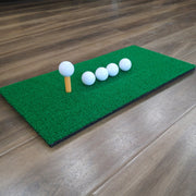 ゴルフマット ショットマット トレーニング用品 スポーツ用品 ゴルフ練習 穴付き 室内 屋外 自宅 人工芝 アイアン ドライバー パター