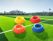 ボールスタンドホルダー ボール用置台 ラウンド 丸型 固定 転がり防止 バスケットボール フットボール サッカー ラグビー バレーボール ディスプレイ 無地 かわいい シンプル 赤 橙 黄 緑 青