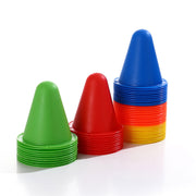 カラーコーン 単品 8cm マーカーコーン 三角コーン 三角ポール ミニ サッカー フットサル バスケットボール 陸上 ドリブル トレーニング 練習