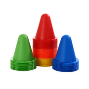 カラーコーン 単品 8cm マーカーコーン 三角コーン 三角ポール ミニ サッカー フットサル バスケットボール 陸上 ドリブル トレーニング 練習