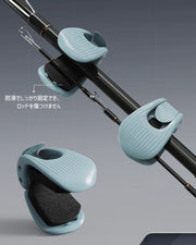 ロッドホルダー 釣り竿ホルダー 4個セット 釣り用品 フィッシングツール ロッドキーパー 固定 持ち運び 傷防止 保護