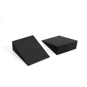 ヨガウェッジ スクワットウェッジ 2個セット ヨガブロック ウェッジブロック 傾斜 ヨガ ピラティス ストレッチ エクササイズ ふくらはぎ 伸ばす トレーニング 簡単 宅トレ 自宅トレーニング