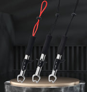 フィッシュグリップ フィッシングプライヤー フィッシュキャッチャー 釣具 魚掴み器 魚つかみ ステンレス 軽量 コンパクト