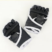 オープンフィンガーグローブ 両手セット トレーニンググローブ グラップリング パンチング MMA 総合格闘技 ムエタイ キックボクシング テコンドー 空手 練習 黒 ブラック