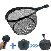ランディングネット タモ網 折りたたみ 釣り用具 釣り用品 網 ネット フィッシングツール 釣り網 ハンディタイプ 玉網 コンパクト アウトドア 持ち運び 持ち歩き 川釣り 海釣り 魚釣り