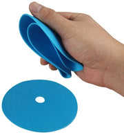 マーカーコーン 5枚セット 15cm フラットディスク スポーツ用品 平面 サッカー フットサル トレーニング 練習 目印 学校 子供 こども キッズ