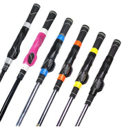ゴルフグリップ スイング練習 ゴルフ用品 初心者 握り方 素振り 練習器具 補正 補助 ブラック 黒 男女兼用 ゴルフグッズ グレー ブルー ピンク イエロー オレンジ