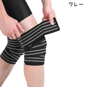 バンテージサポーター 単品 サポーター テーピング式 ラップ式 スポーツケア用品 ひざ 膝 太もも ふくらはぎ 固定 保護 サポート 補助
