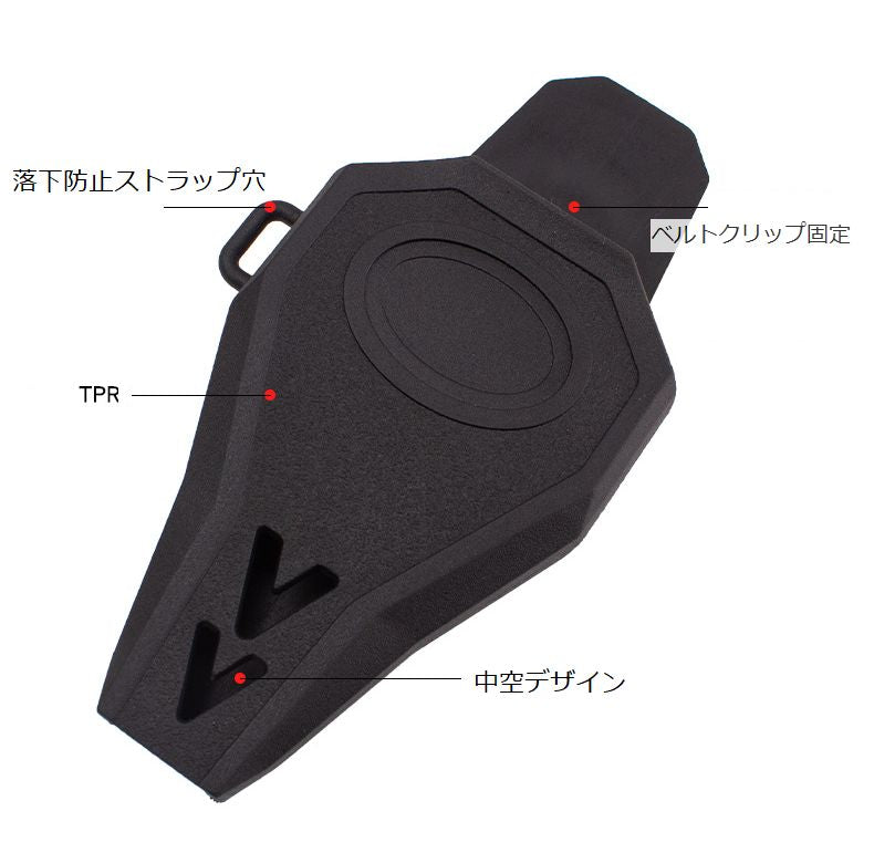 ペンチホルダー 工具ホルダー ベルト装着 アウトドア 釣り クリップ 商品画像5